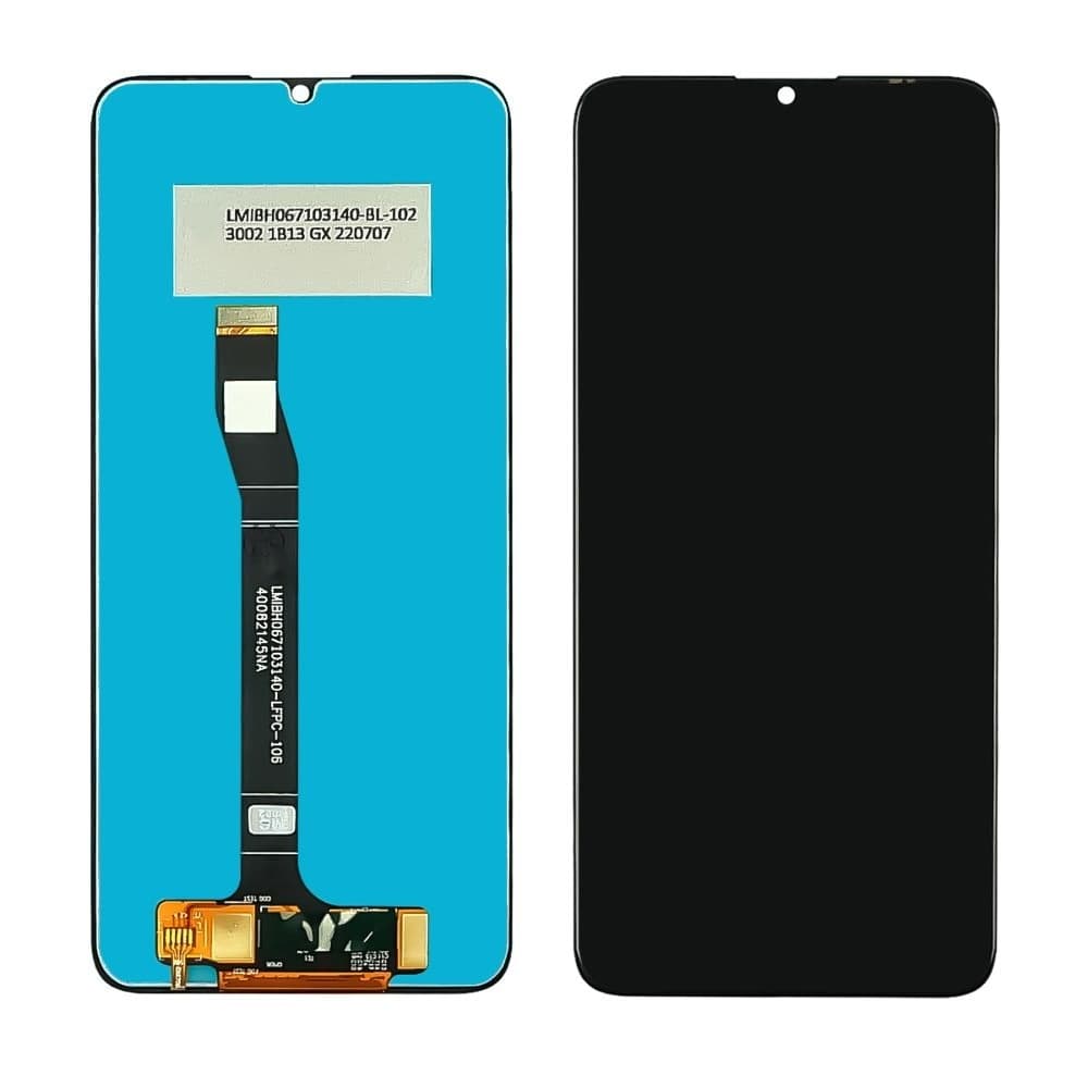 Дисплей Huawei Nova Y70, Nova Y70 Plus, чорний | з тачскріном | High Copy | дисплейный модуль, экран