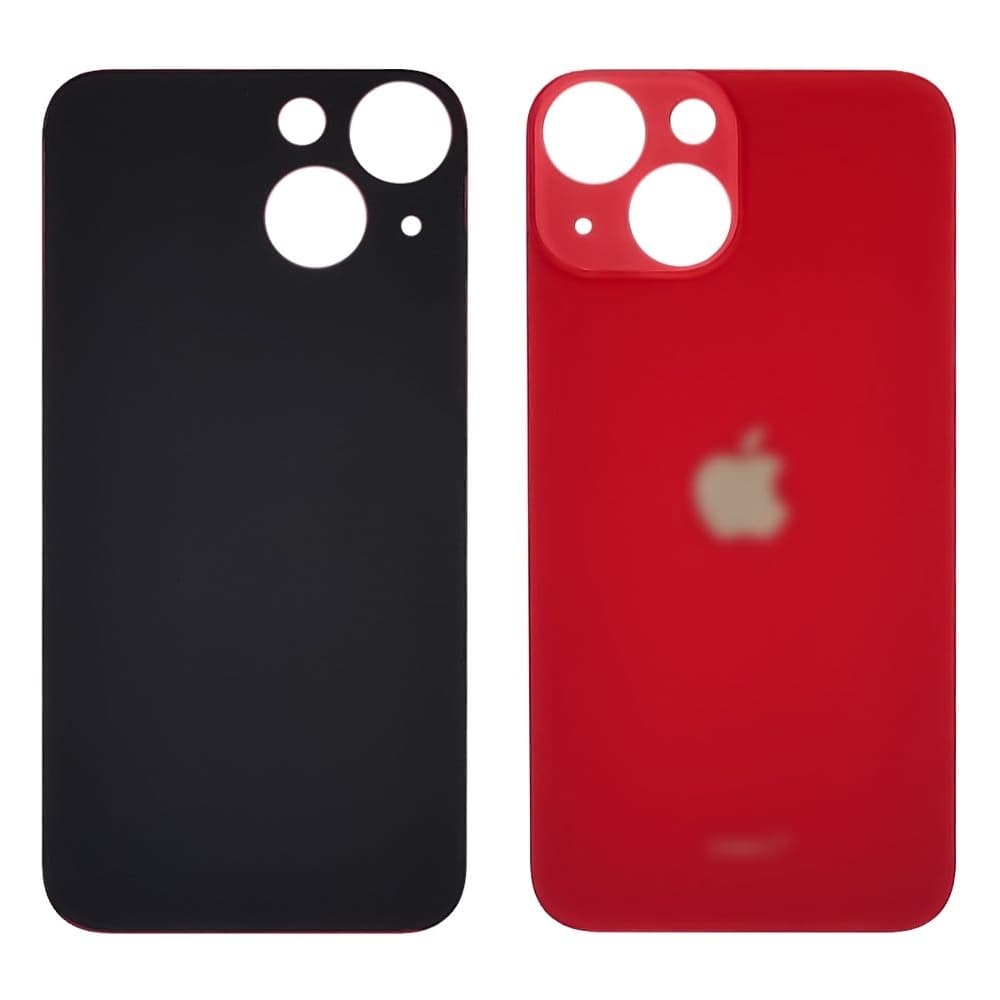 Задняя крышка Apple iPhone 13 Mini, красная, не нужно снимать стекло камеры, big hole, Original (PRC) | корпус, панель аккумулятора, АКБ, батареи