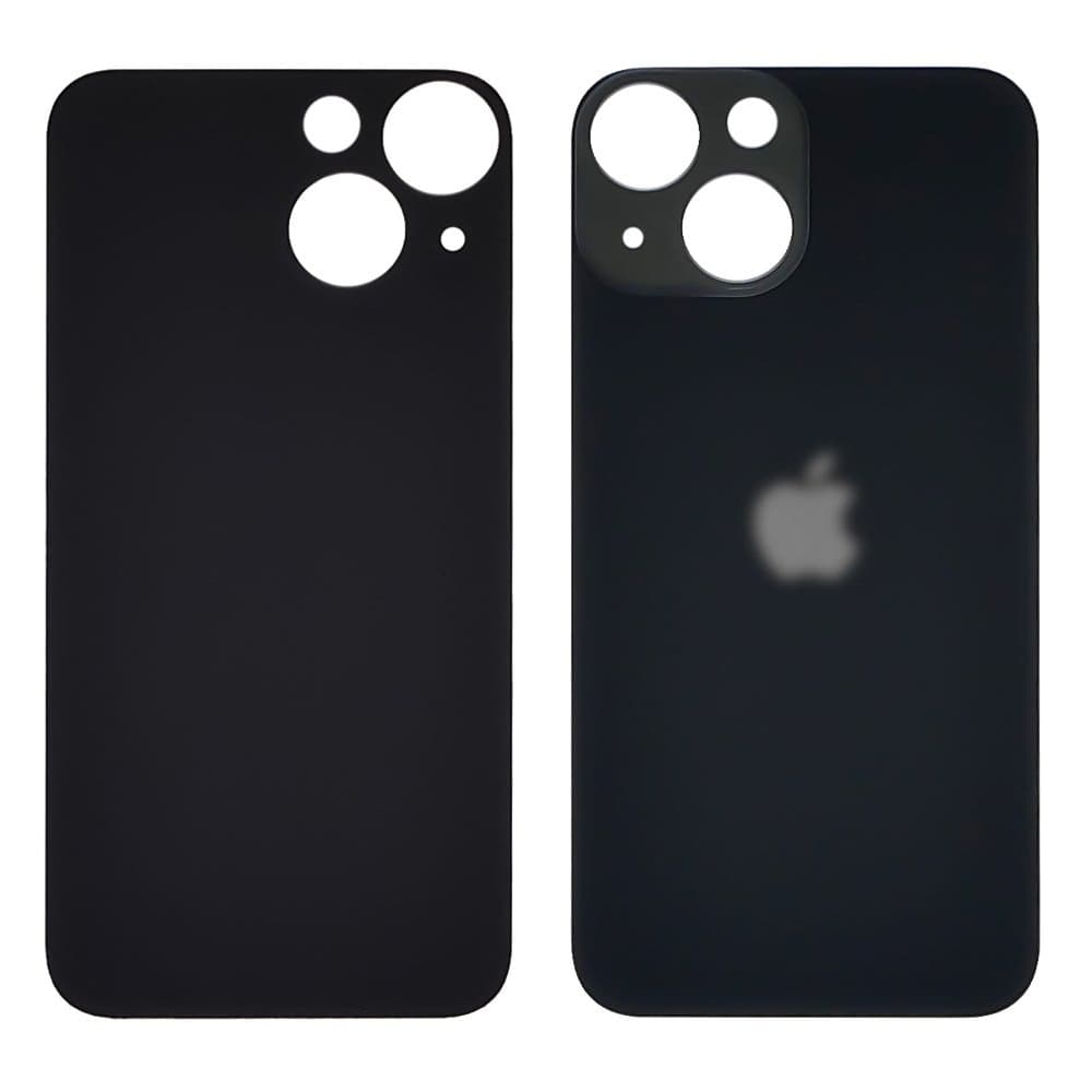 Задняя крышка Apple iPhone 13 Mini, черная, не нужно снимать стекло камеры, big hole, Original (PRC) | корпус, панель аккумулятора, АКБ, батареи