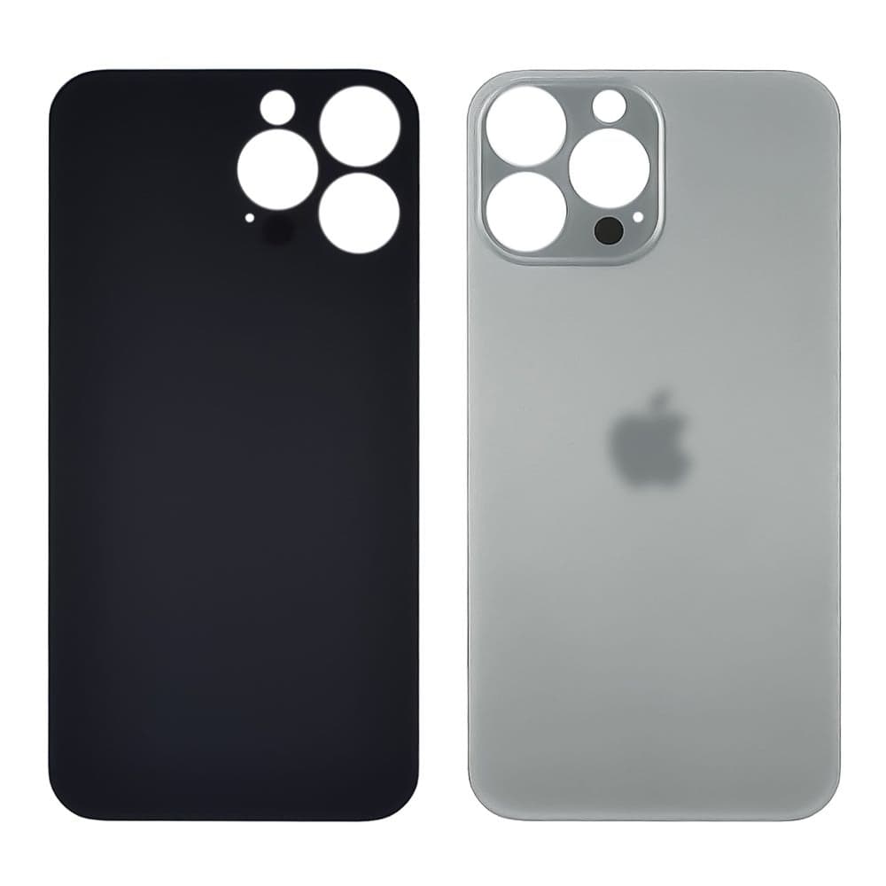 Задняя крышка Apple iPhone 13 Pro Max, синяя, не нужно снимать стекло камеры, big hole, Original (PRC) | корпус, панель аккумулятора, АКБ, батареи