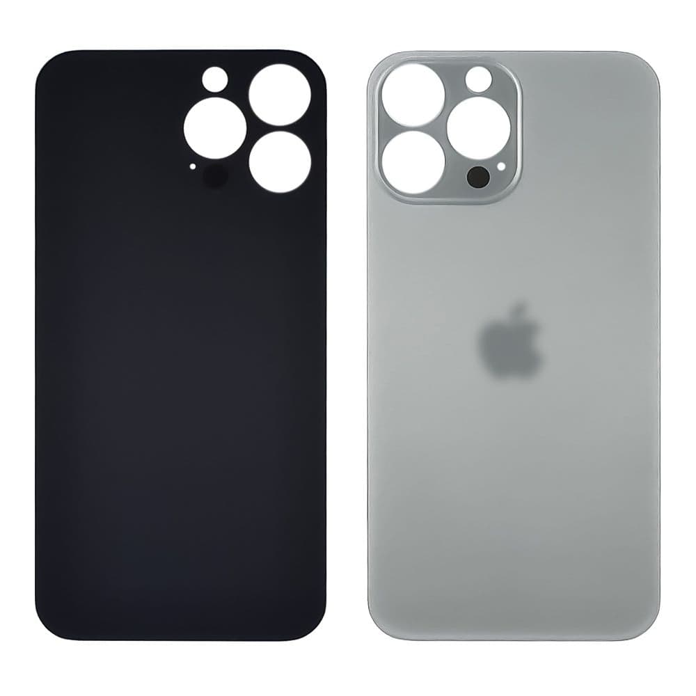 Задняя крышка Apple iPhone 13 Pro, синяя, Sierra Blue, не нужно снимать стекло камеры, big hole, Original (PRC) | корпус, панель аккумулятора, АКБ, батареи