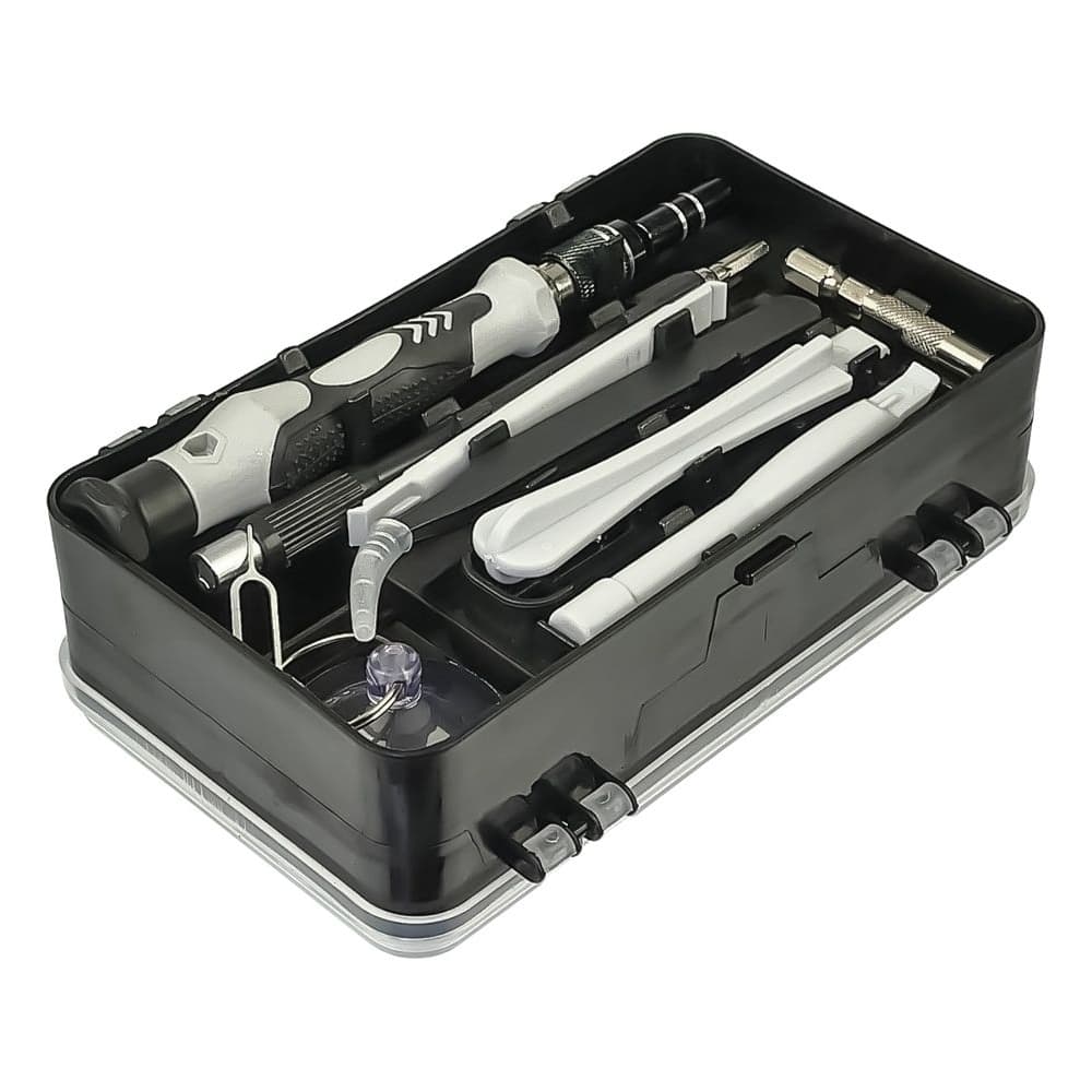 Набор инструментов Aida A-115 in 1, ручка, 99 бит, 2 удлинителя, пинцет, 10 оупентулов, магнитайзер, SIM-ключ
