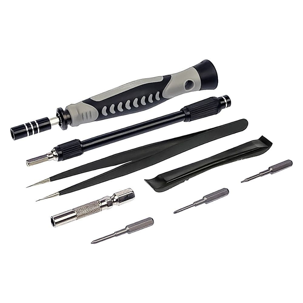 Набор инструментов Aida A-130in1, ручка, 120 бит, 2 удлинителя, пинцет, лопатка, 3 медиатора, присоска, SIM-ключ