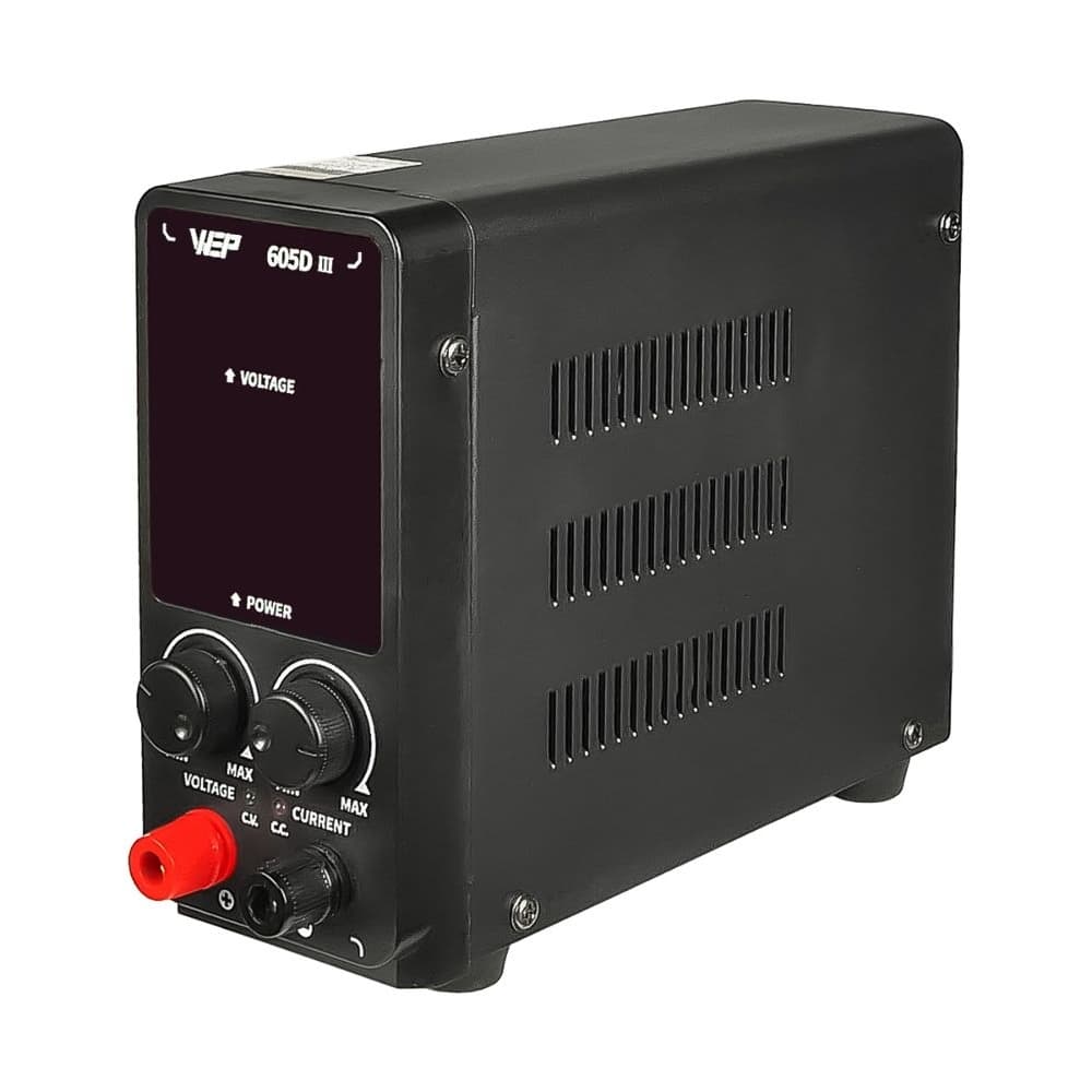 Блок питания WEP 605D-III, 60V, 5A, импульсный, с цифровой индикацией (V/A/W)
