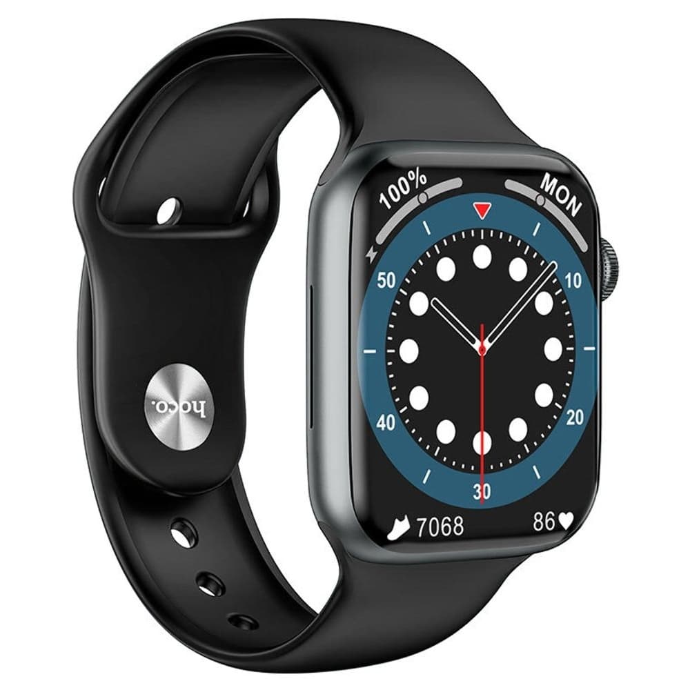 Смарт-часы Hoco Y1 Pro, с функцией звонка, черные