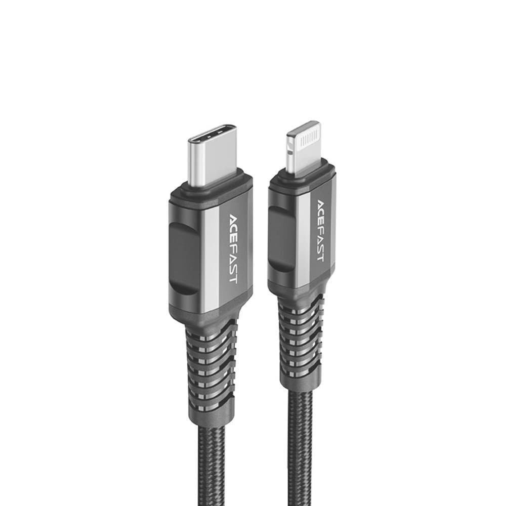 USB-кабель Acefast C1-01, Type-C на Lightning, Power Delivery (30 Вт), 120 см, черный