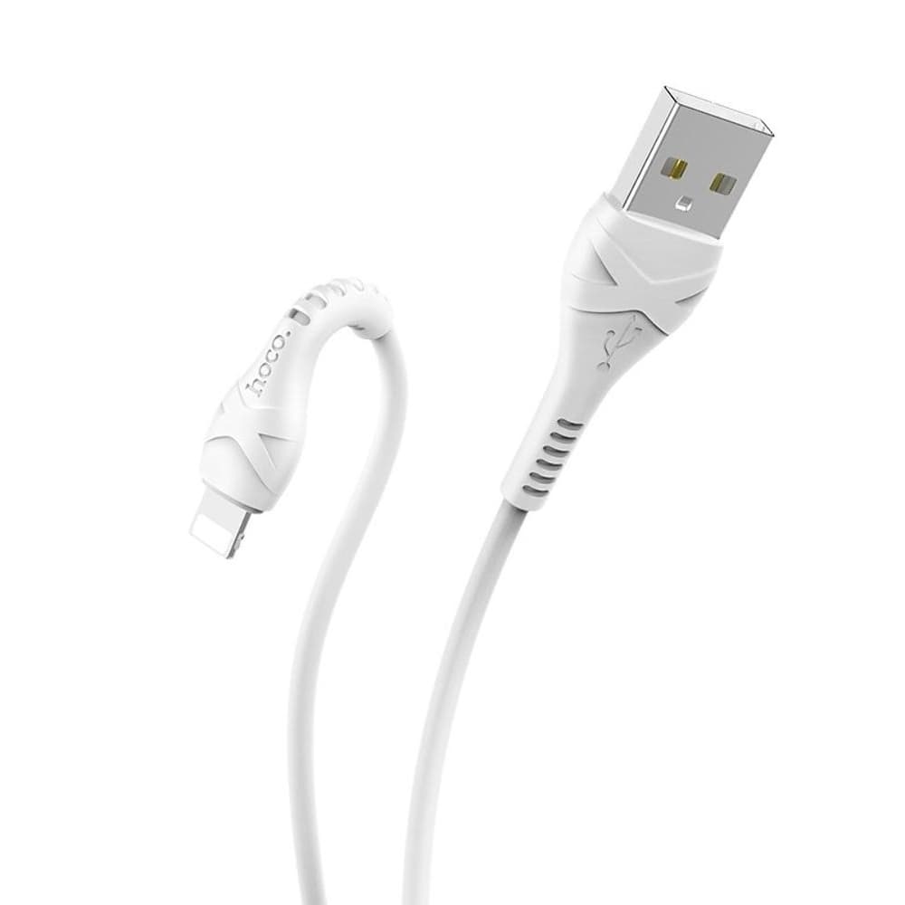 USB-кабель Hoco X37, Lightning, 2.4 А, 100 см, белый