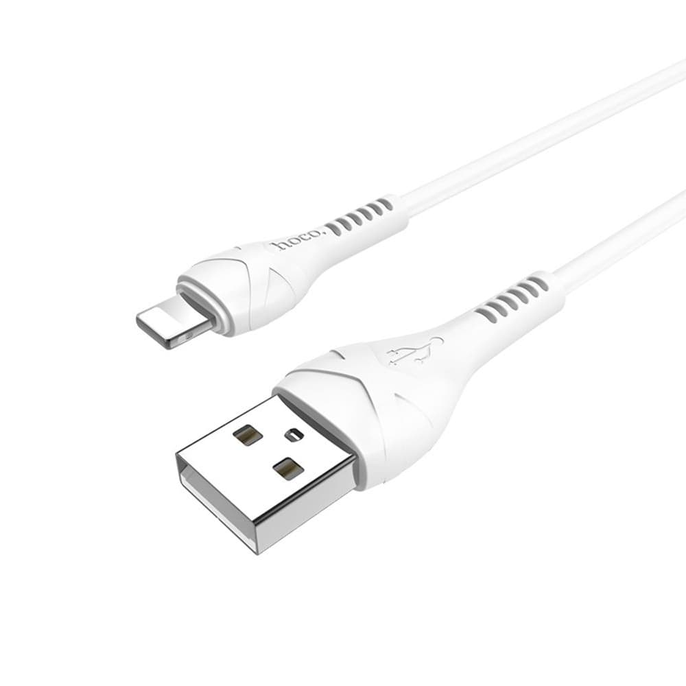 USB-кабель Hoco X37, Lightning, 2.4 А, 100 см, белый