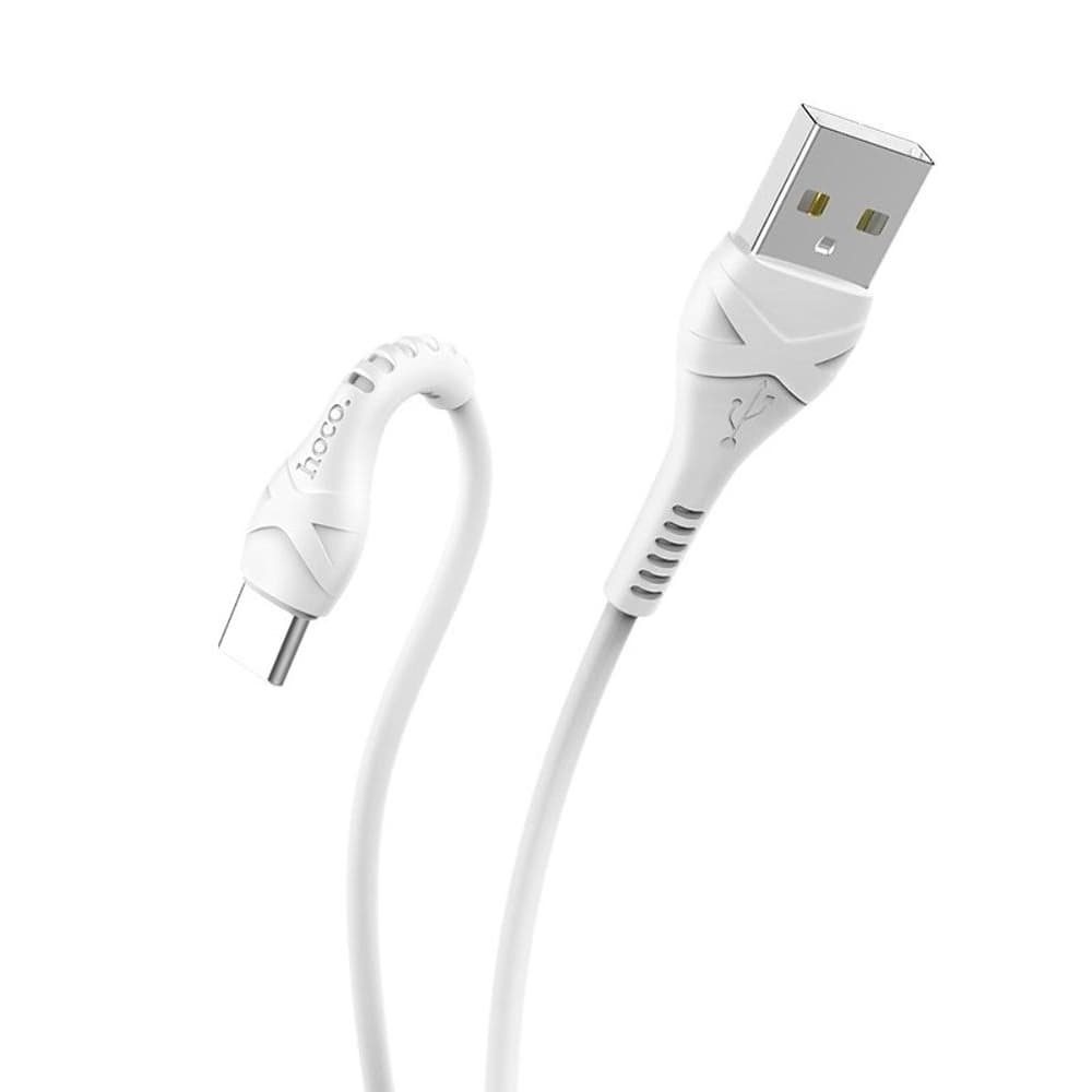 USB-кабель Hoco X37, Type-C, 3.0 А, 100 см, белый