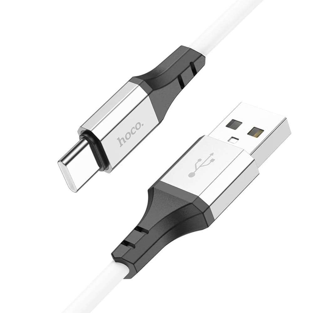 USB-кабель Hoco X86, Type-C, 3.0 А, 100 см, білий