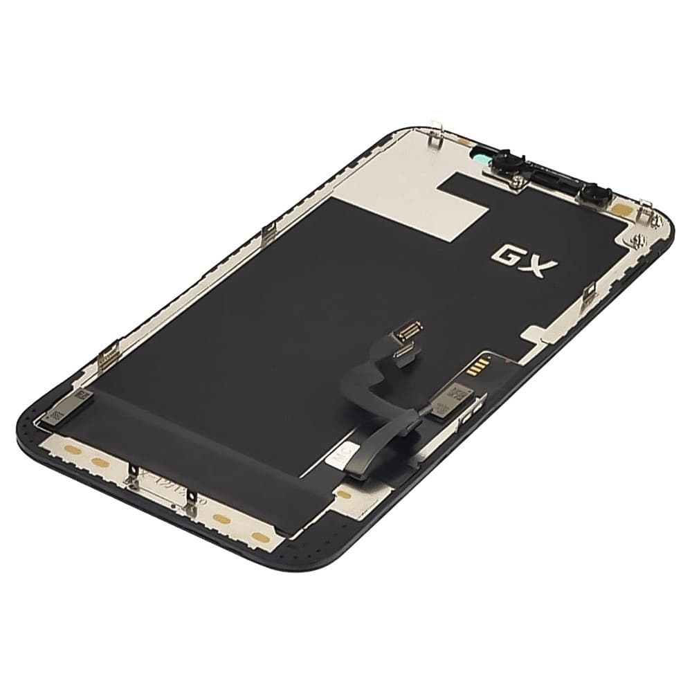 Дисплей Apple iPhone 12, iPhone 12 Pro, чорний | з тачскріном | GX, AMOLED, в фирменной коробке | дисплейный модуль, экран