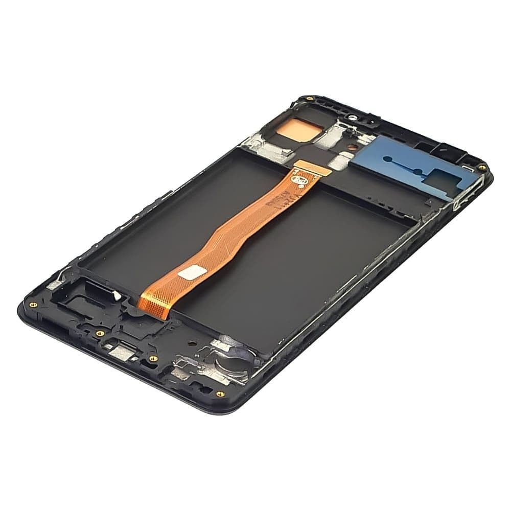 Дисплей Samsung SM-A750 Galaxy A7 (2018), черный | с тачскрином | с передней панелью | High Copy, OLED | дисплейный модуль, экран