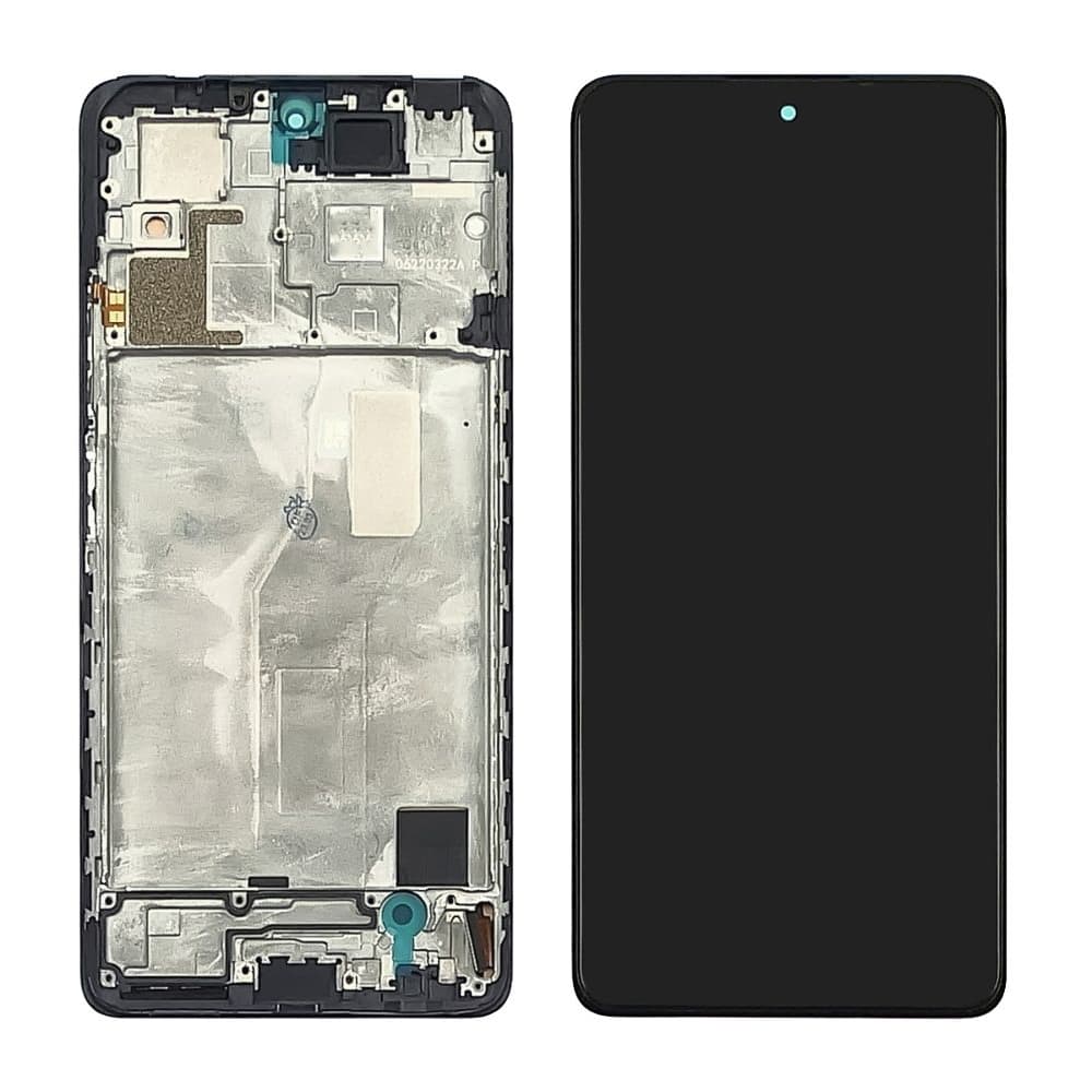 Дисплей Xiaomi Redmi Note 10 Pro, M2101K6G, черный | с тачскрином | с передней панелью | High Copy, IPS | дисплейный модуль, экран, монитор