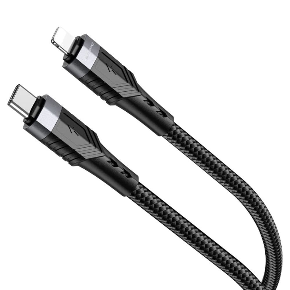 USB-кабель Borofone BU35, Type-C на Lightning, Power Delivery (20 Вт), чорний