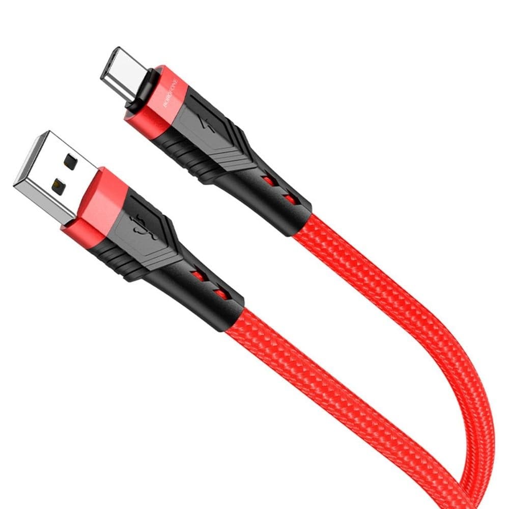 USB-кабель Borofone BU35, Type-C, красный