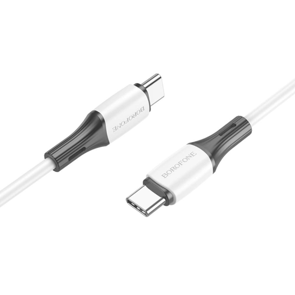 USB-кабель Borofone BX79, Type-C на Type-C, Power Delivery (60 Вт), 100 см, белый