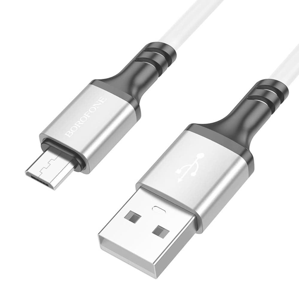 USB-кабель Borofone BX83, Micro-USB, белый