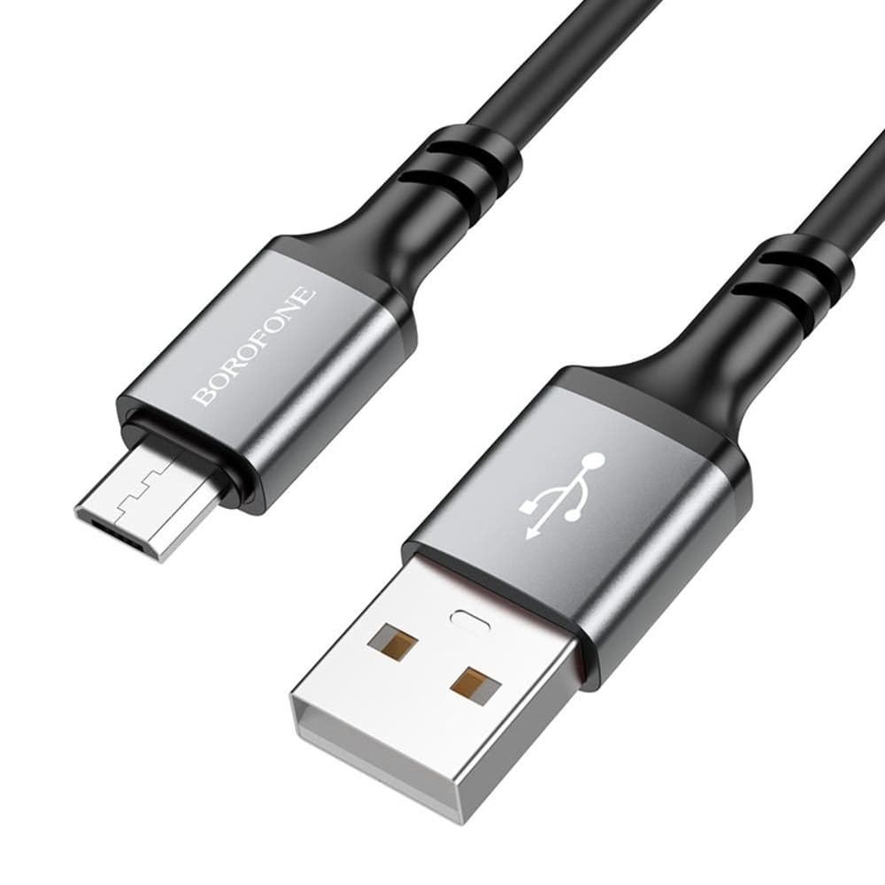 USB-кабель Borofone BX83, Micro-USB, чорний