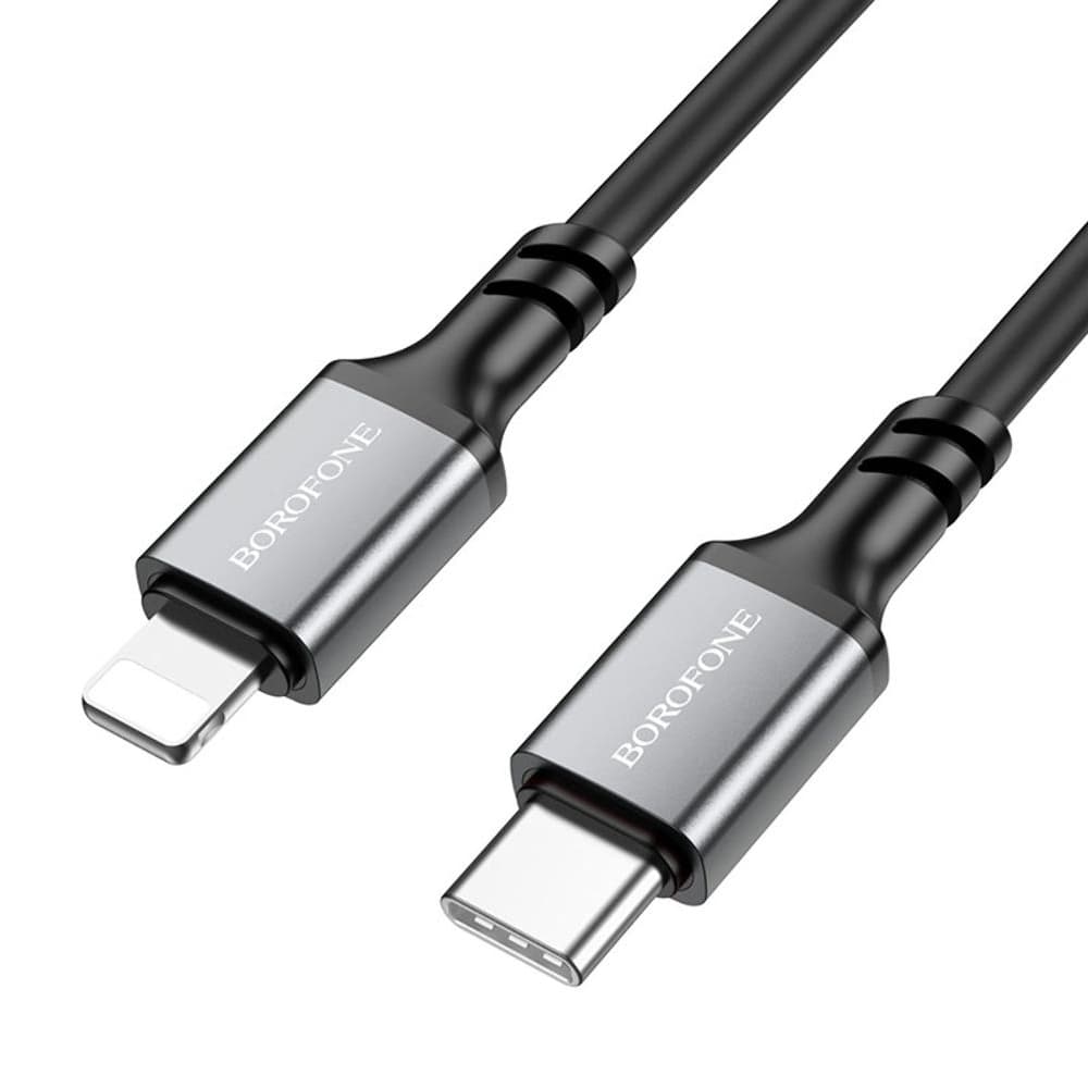 USB-кабель Borofone BX83, Type-C на Lightning, Power Delivery (20 Вт), чорний