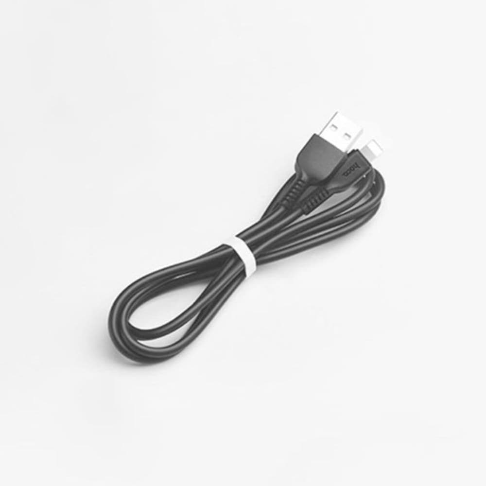 USB-кабель Hoco X20, Lightning, 2.4 А, 100 см, черный