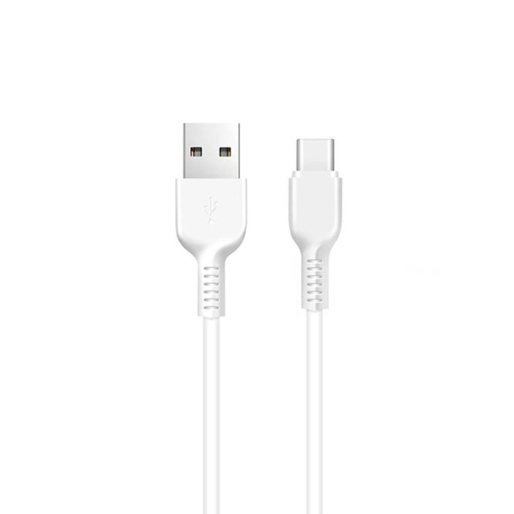 USB-кабель Hoco X20, Type-C, 2.4 А, 200 см, білий