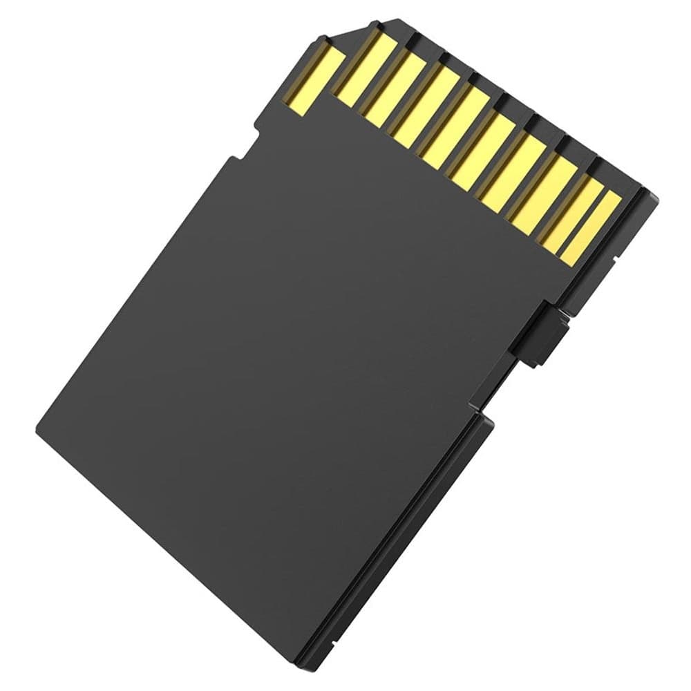 Картридер Hoco HB22, TF на SD card holder, чорний