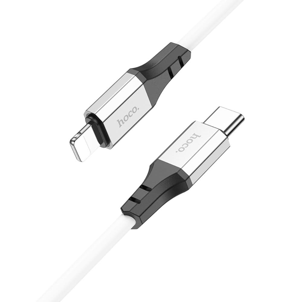 USB-кабель Hoco X86, Lightning, Power Delivery, 100 см, белый