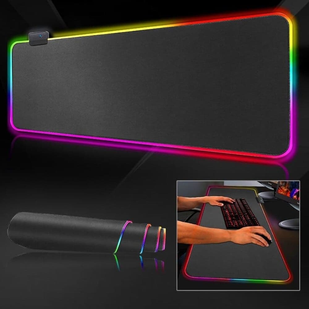 Коврик для мышки Jedel MP-02, 80 x 30 см, с RGB подсветкой