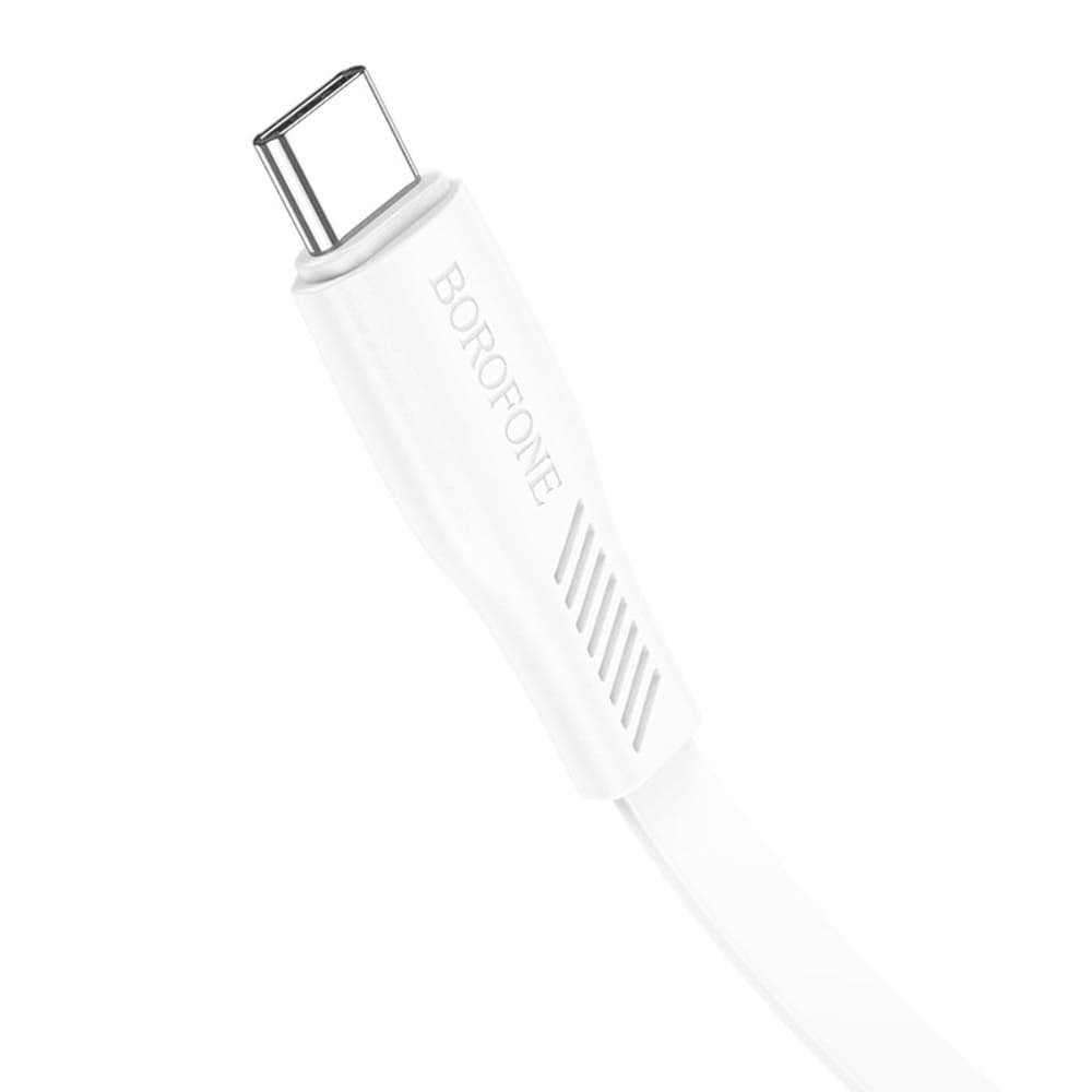 USB-кабель Borofone BX85, Type-C, 3.0 А, 100 см, белый