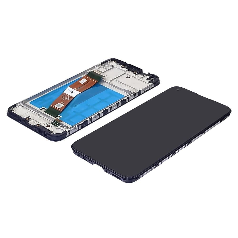 Дисплей Samsung SM-A115 Galaxy A11, SM-M115 Galaxy M11, черный | с тачскрином | с передней панелью | Original (PRC) | дисплейный модуль, экран