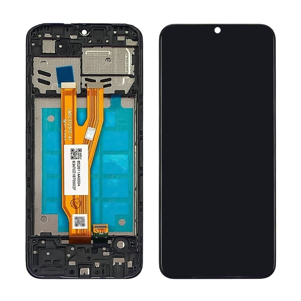 Дисплей Samsung SM-A032 Galaxy A03 Core, чорний | з тачскріном | в передній панелі | High Copy | дисплейный модуль, экран