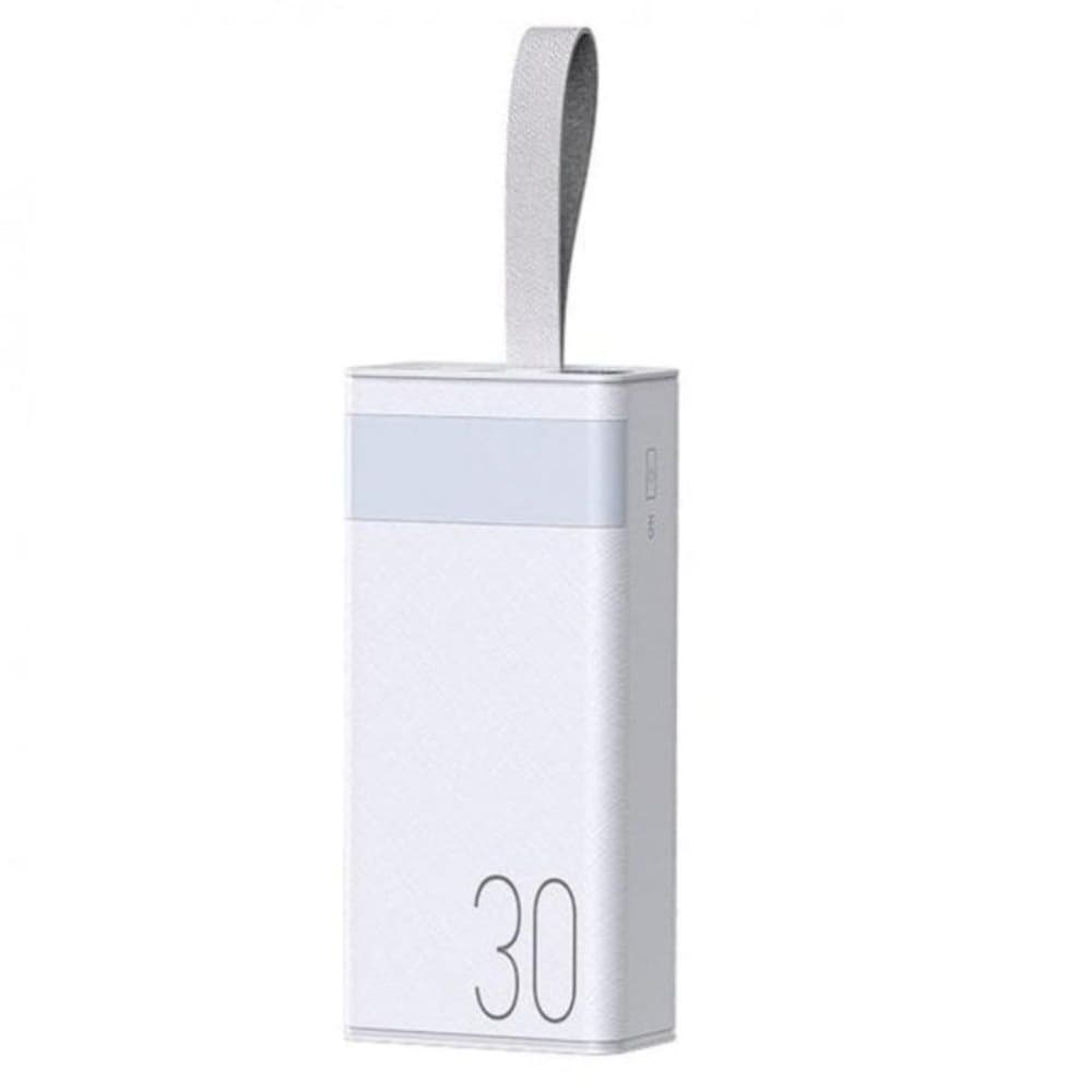Power bank Remax RPP-320, 30000 mAh, 22.5 Вт, Power Delivery (20 Вт), Quick Charge 3.0, білий