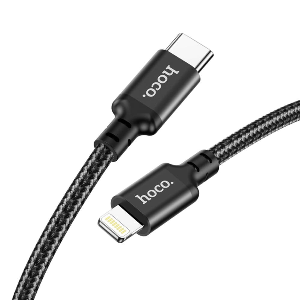 USB-кабель Hoco X14, Type-C на Lightning, Power Delivery (20 Вт), 200 см, чорний