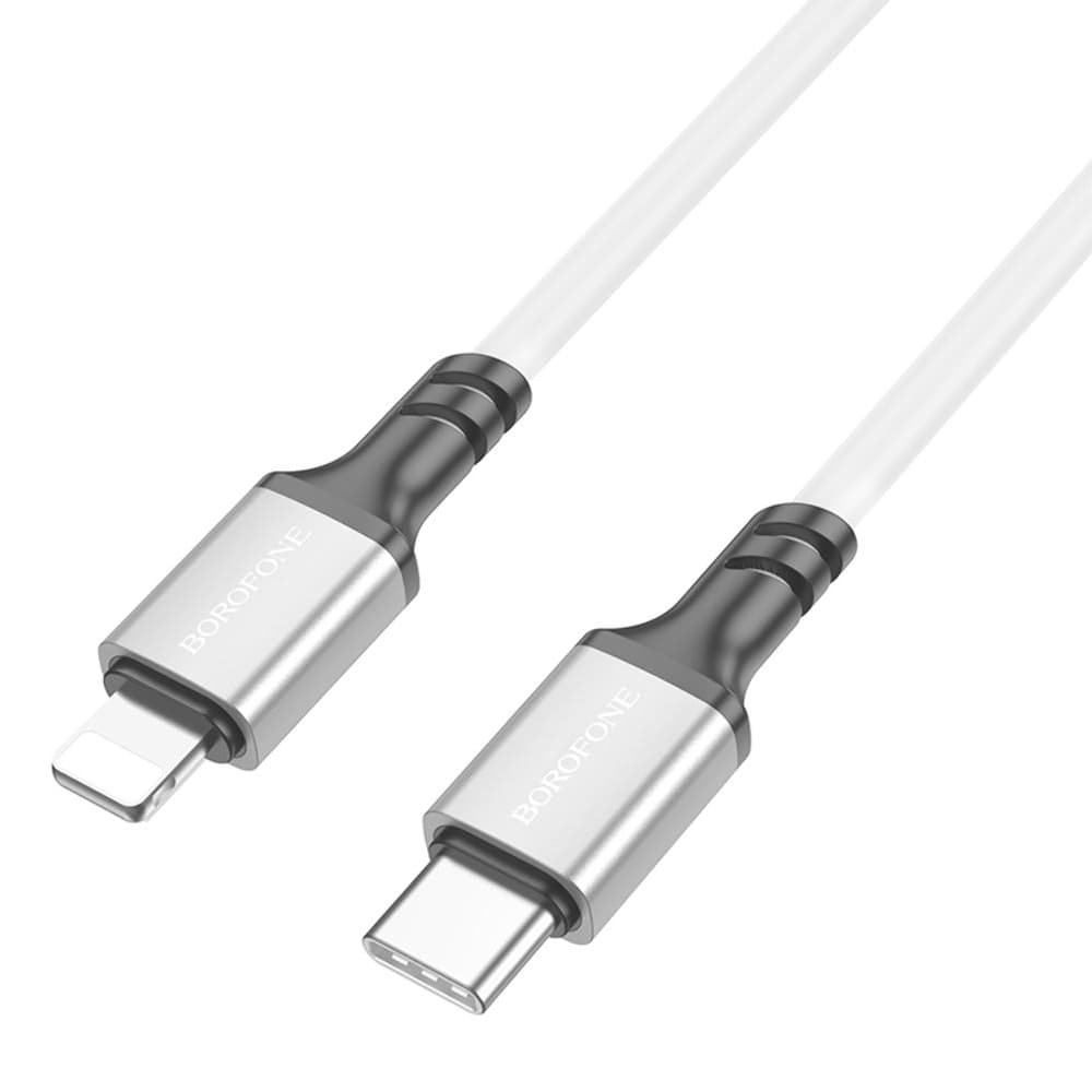 USB-кабель Borofone BX83, Type-C на Lightning, Power Delivery (20 Вт), 100 см, белый