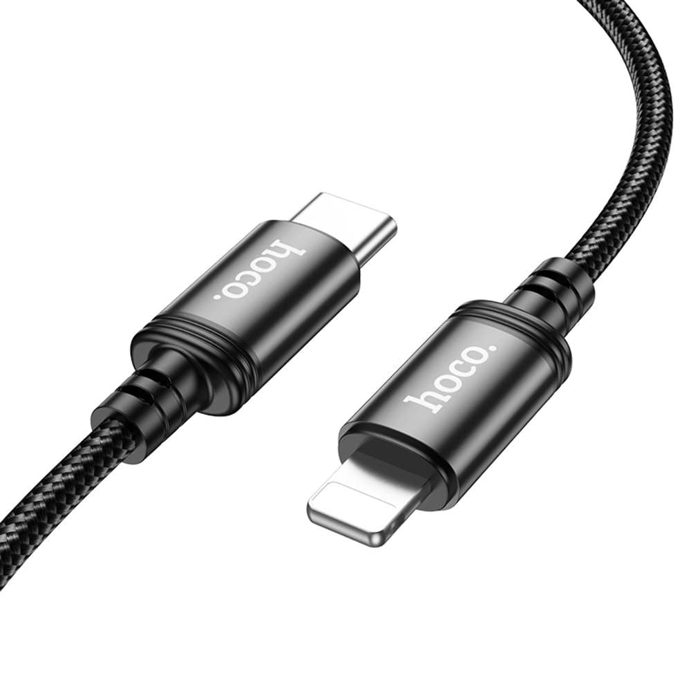 USB-кабель Hoco X91, Type-C на Lightning, Power Delivery (20 Вт), 300 см, черный