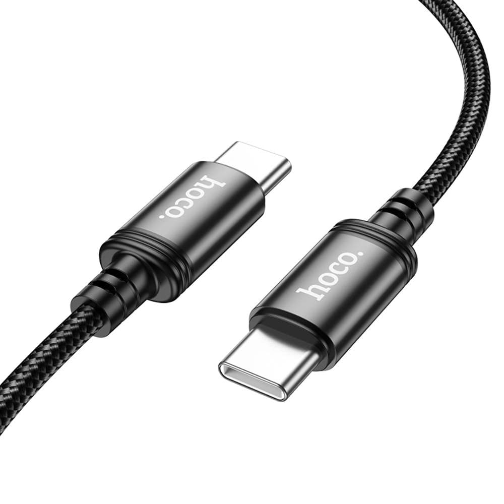 USB-кабель Hoco X91, Type-C на Type-C, Power Delivery (60 Вт), 300 см, чорний