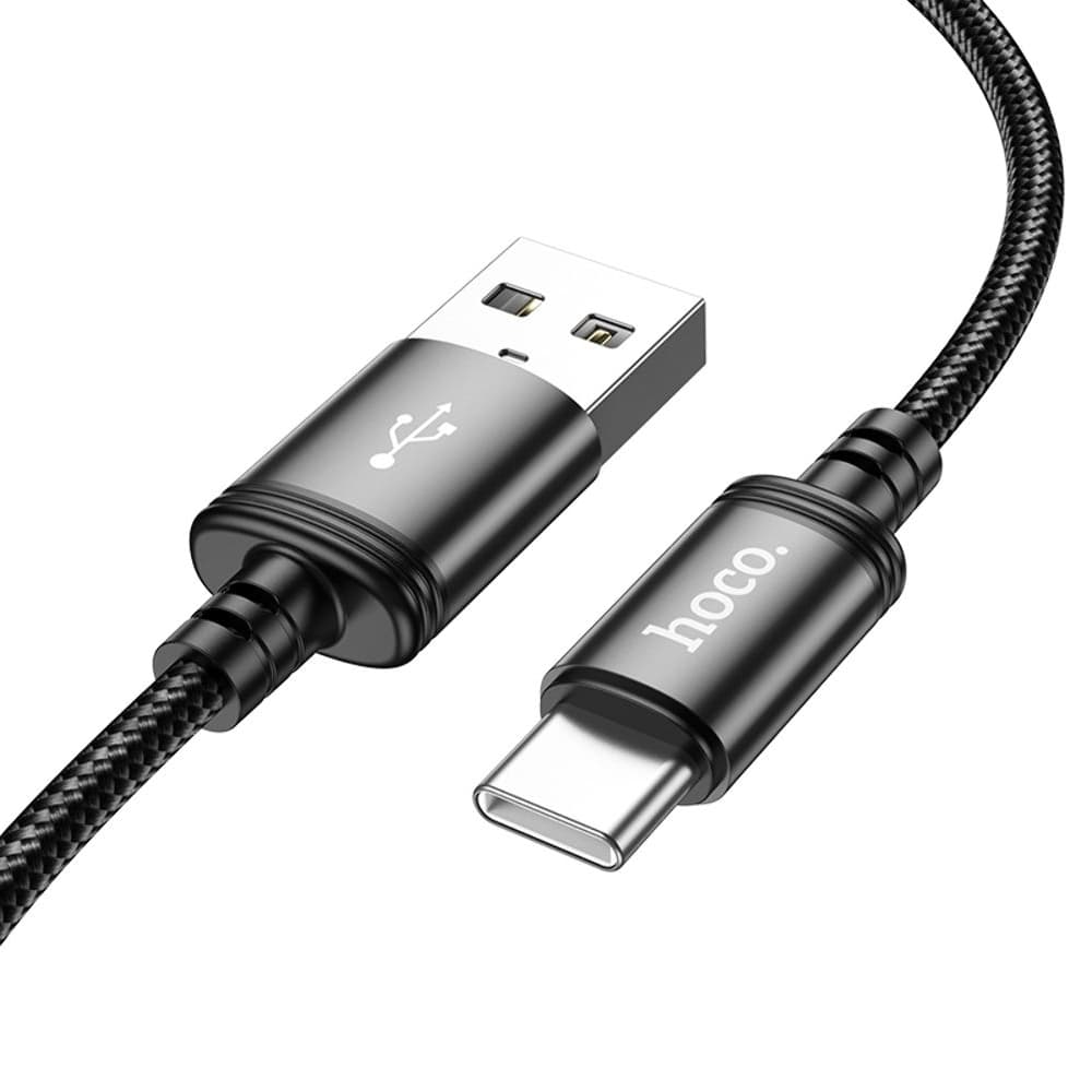USB-кабель Hoco X91, Type-C, 3.0 А, 300 см, чорний