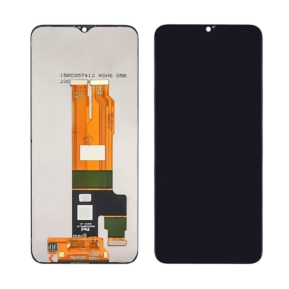 Дисплей Realme 10 5G, RMX3663, черный | с тачскрином | Original (PRC) | дисплейный модуль, экран, монитор