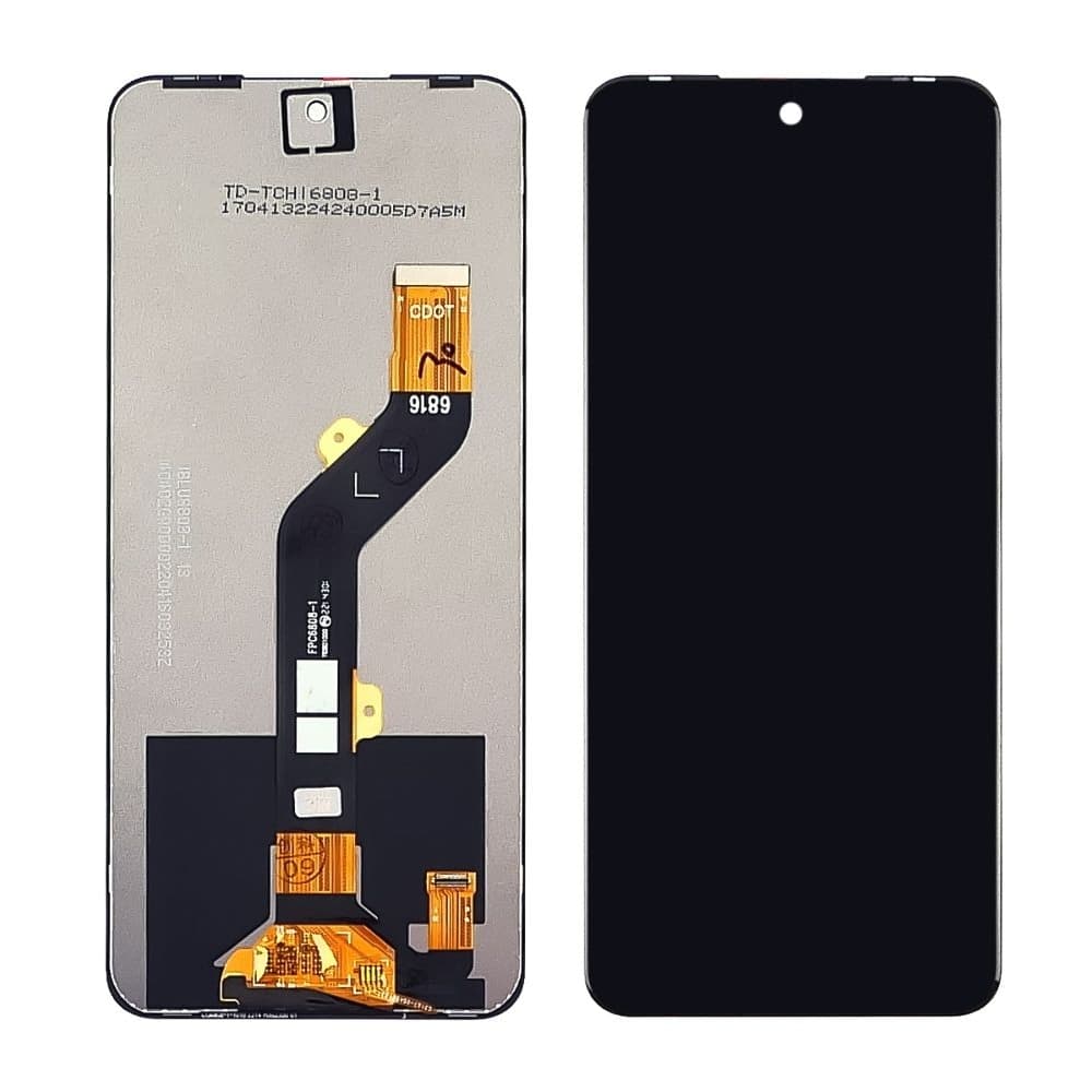 Дисплей Tecno Pova Neo 2, LG6n, черный | с тачскрином | Original (PRC) | дисплейный модуль, экран