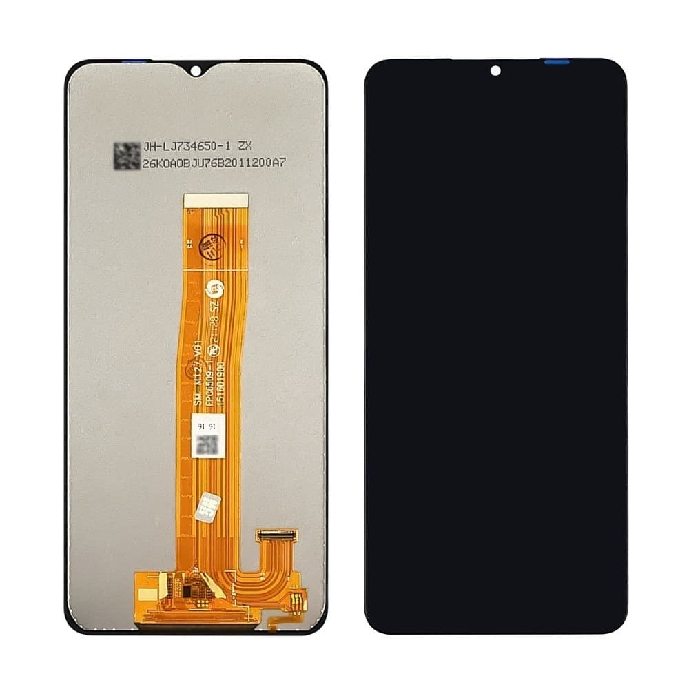 Дисплей Samsung SM-M127 Galaxy M12, черный | с тачскрином | High Copy | дисплейный модуль, экран