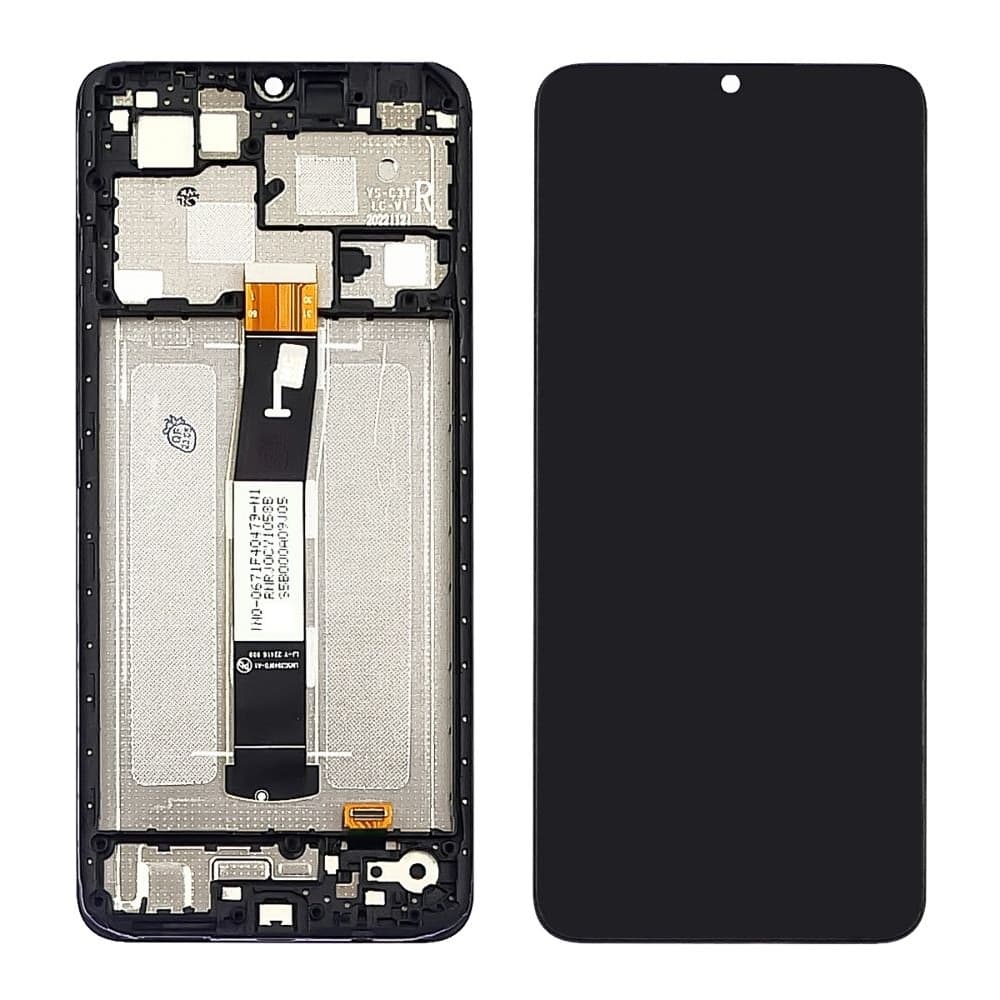 Дисплей Xiaomi Redmi 12C, 22120RN86G, чорний | з тачскріном | в передній панелі | Original (PRC) | дисплейный модуль, экран