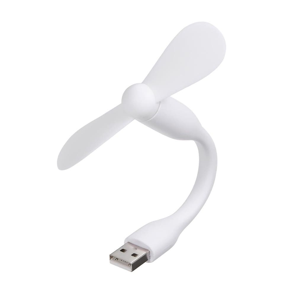 Портативный вентилятор USB, белый