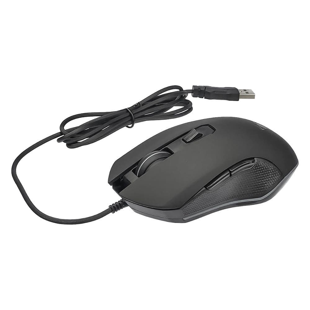 Игровая мышь Jedel GM690, 3200 DPI, с RGB-подсветкой, черная