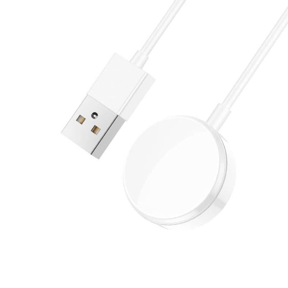 USB-кабель смарт-часов Hoco Y1 Pro, магнитный, белый