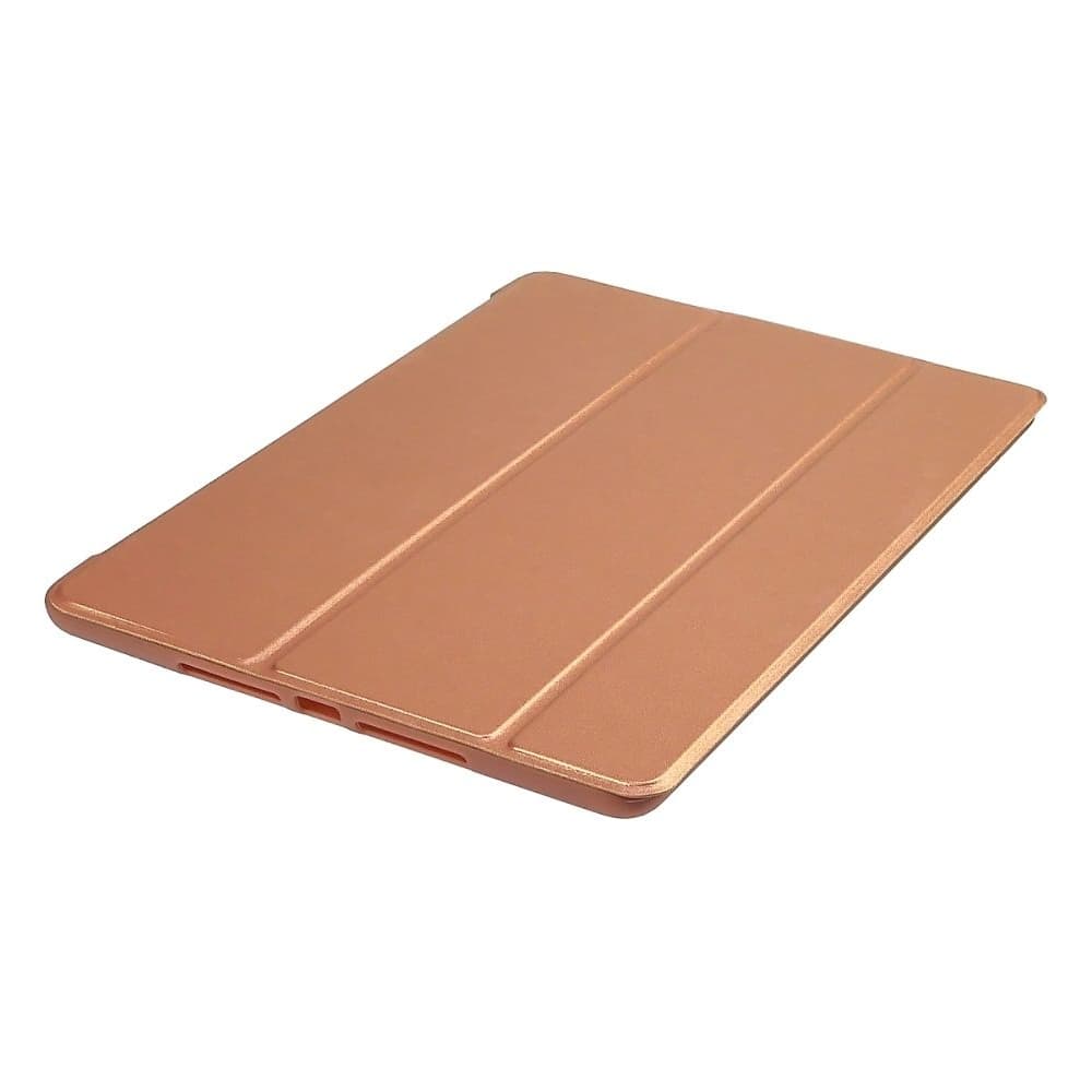 Чехол-книжка Honeycomb Case Apple iPad 10.2 (2019, 2020, 2021), розовый, золотистий
