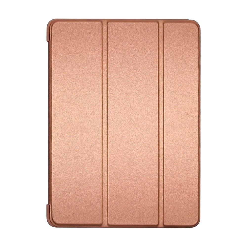 Чехол-книжка Honeycomb Case Apple iPad 10.2 (2019, 2020, 2021), розовый, золотистый