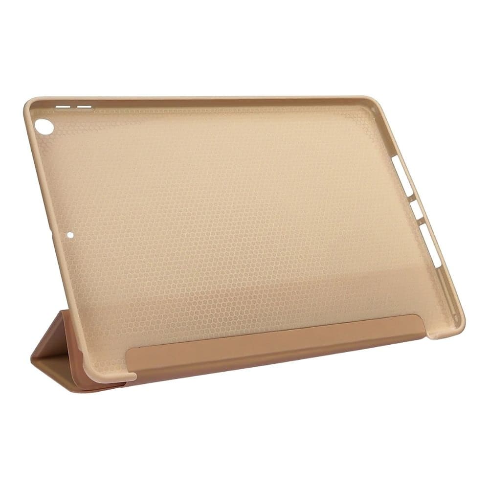 Чехол-книжка Honeycomb Case Apple iPad 10.2 (2019, 2020, 2021), песочный, розовый