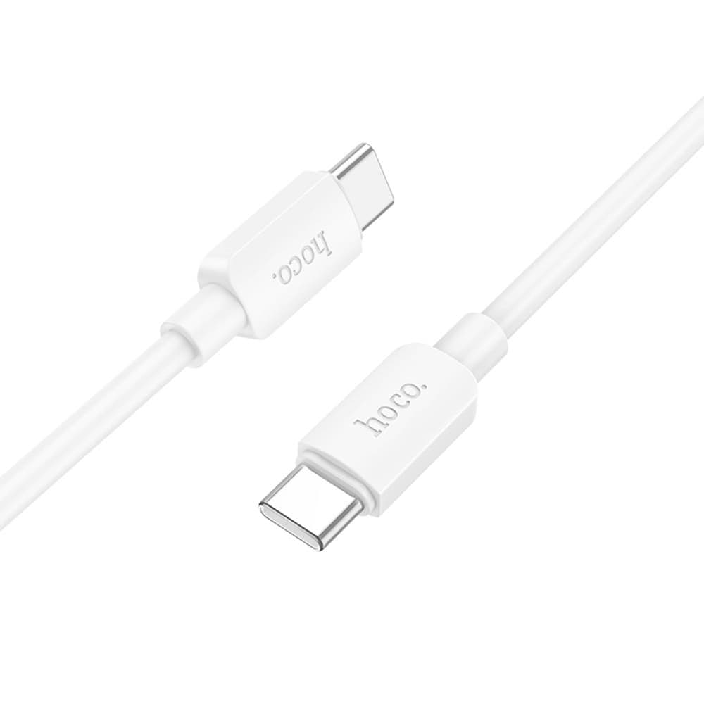 USB-кабель Hoco X96, Type-C на Type-C, Power Delivery (60 Вт), 100 см, білий