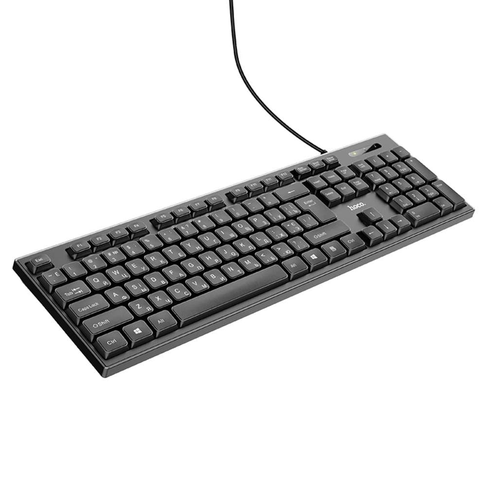 Клавиатура Hoco GM23 (ENG/ РУС), черная
