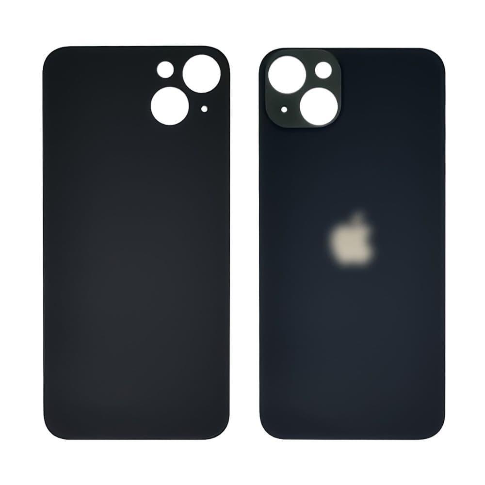 Задняя крышка Apple iPhone 14 Plus, серая, Midnight, не нужно снимать стекло камеры, big hole, Original (PRC) | корпус, панель аккумулятора, АКБ, батареи